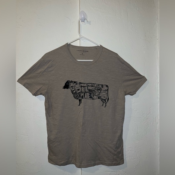 Lucky Brand Beef Cuts Tee - Picture 3 of 10